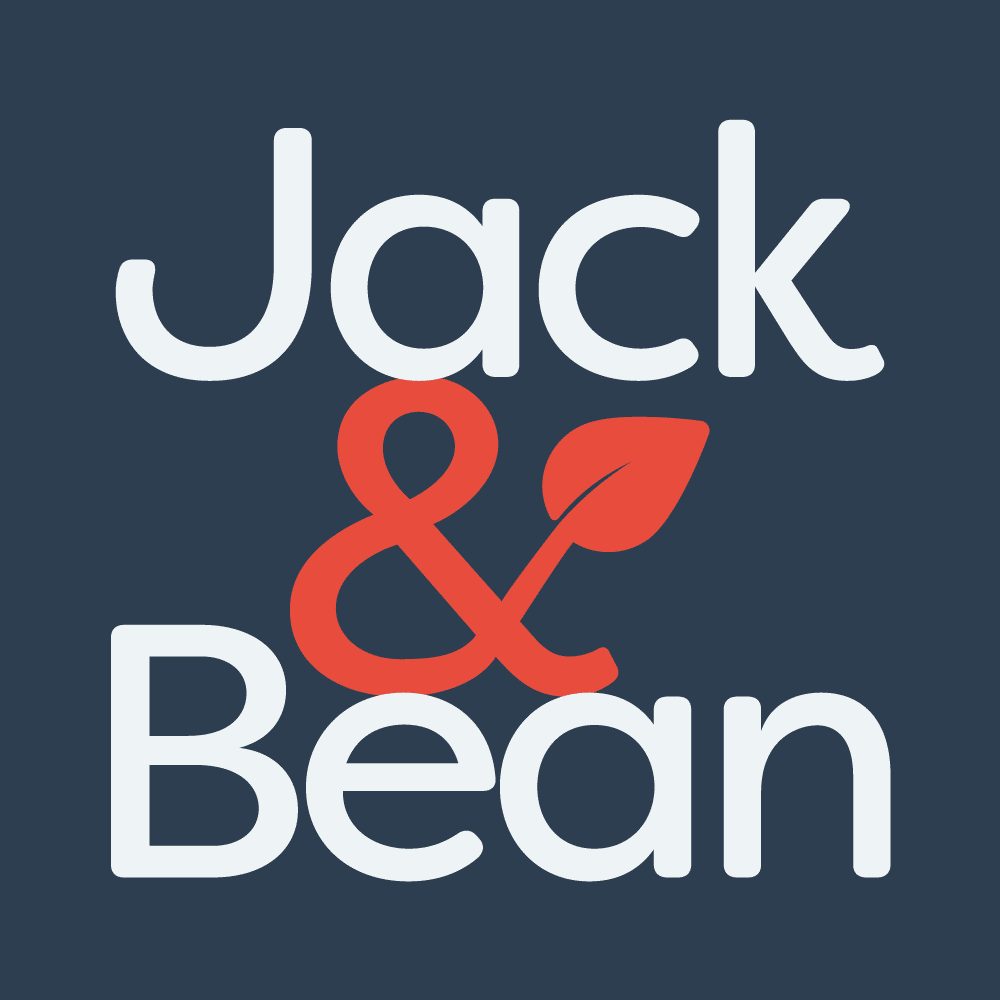 jack and bean logo content marketing agency