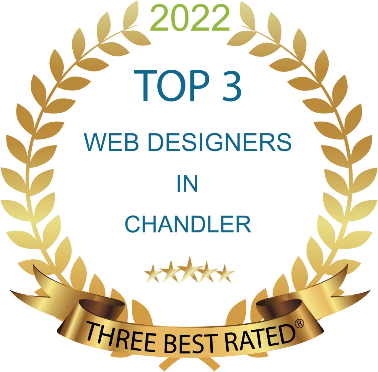 2022 three best rated web designers chandler