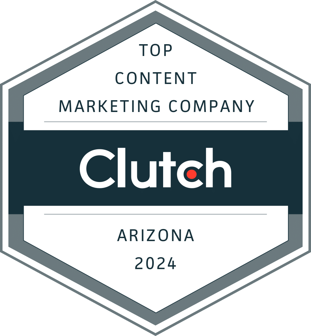 clutch top content marketing company in arizona 2024